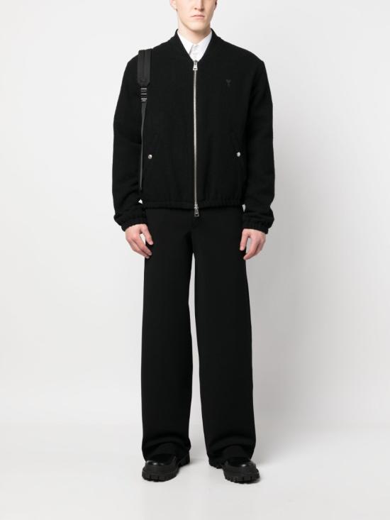  살바토레 페라가모 스트레이트 팬츠 121958 761294001 Black - SALVATORE FERRAGAMO