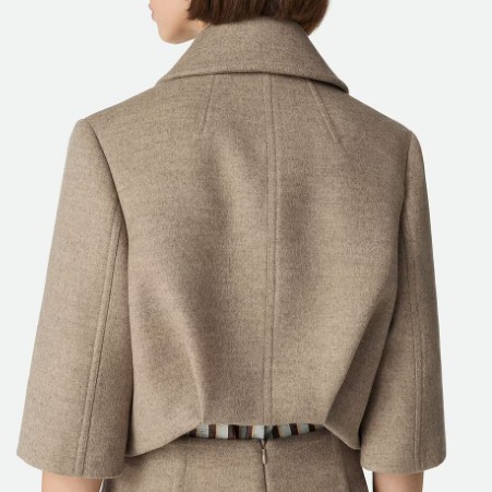 25FW 보테가베네타 자켓 835258V3OO0 2783 SANDSHELLMELANGE - BOTTEGA VENETA