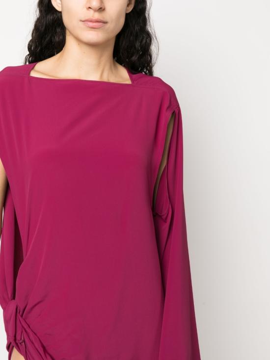  릭 오웬스 롱 원피스 RO01C5580 CC23 Fuchsia - RICK OWENS