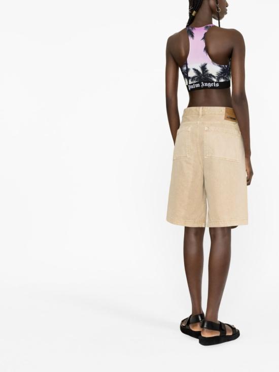  팜앤젤스 민소매 티셔츠 PWVO024S23FAB003 3710 Purple - PALM ANGELS