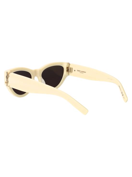 25FW 생로랑 선글라스 SL M94 012 white - SAINT LAURENT