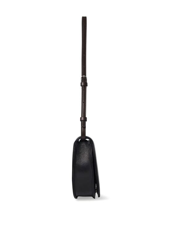 26FW 더로우 캔틴 레더 숄더백 W1730 L117BLANS Black - THE ROW