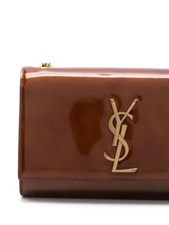 25SS 생로랑 KATE 케이트 모노그램 스몰 숄더백 469390 AAD9W2175 Brown - SAINT LAURENT