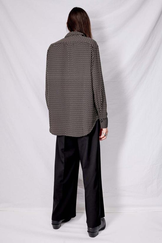  어셈블리 뉴욕 스트레이트 팬츠 어셈블리 블랙 수팅 옴므 팬츠 - ASSEMBLY NEW YORK