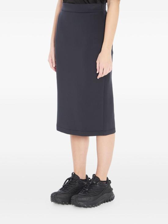 25FW 몽클레어 미디 스커트 K24038H00001 89A8K999 Black - MONCLER