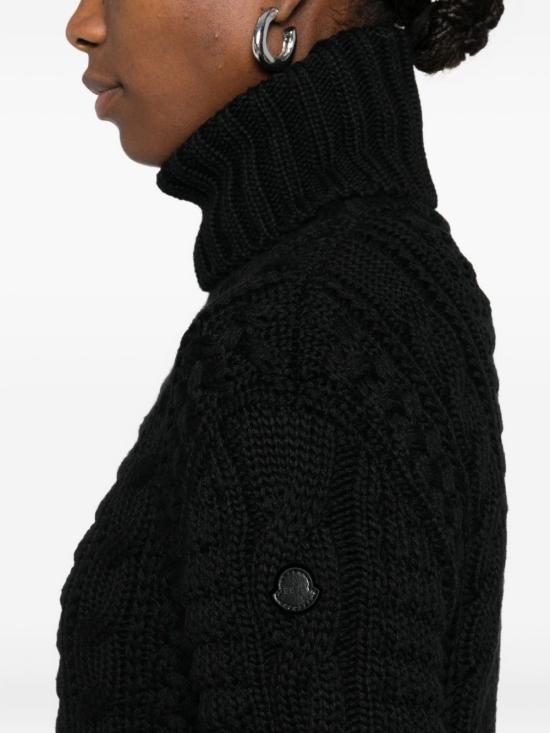 25FW 몽클레어 터틀넥 K24039F00002 M6727999 Black - MONCLER
