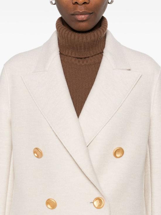 25FW 해리스와프런던 코트 AG2344MLK 410 Beige - HARRIS WHARF LONDON