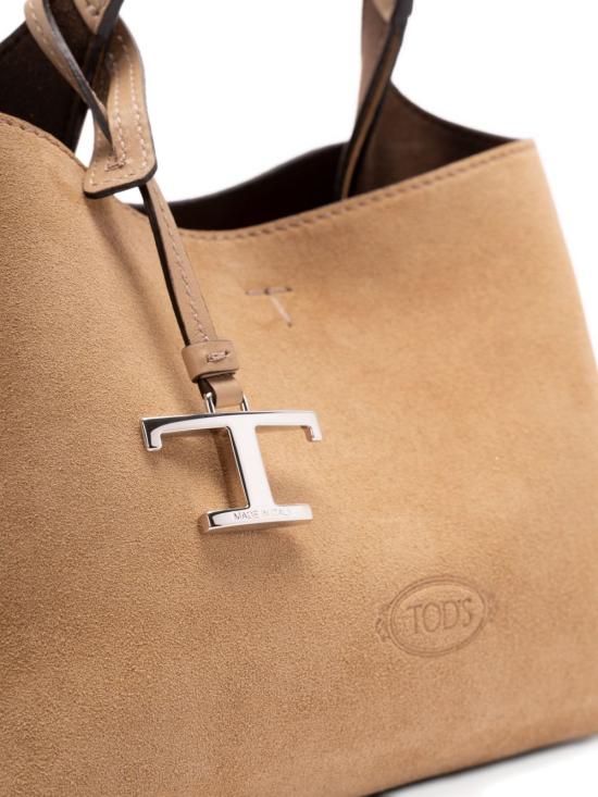 25FW 토즈 토트백 XBWAPAEL000 P3A4L20 Marrone chiaro - TODS