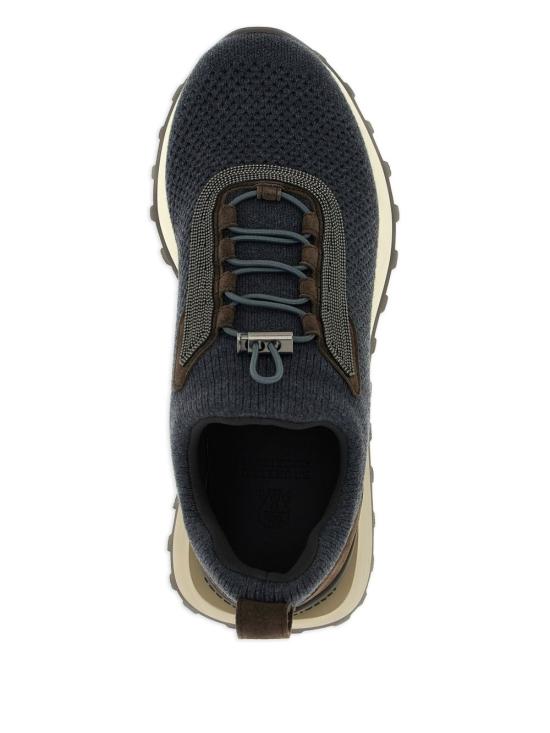 25FW 브루넬로 쿠치넬리 스니커즈 MZ60G3074 C2803 Black - BRUNELLO CUCINELLI