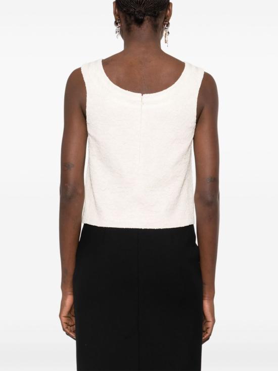 25SS 셀린느 민소매 티셔츠 RX01D 0B2612CR Beige - CELINE