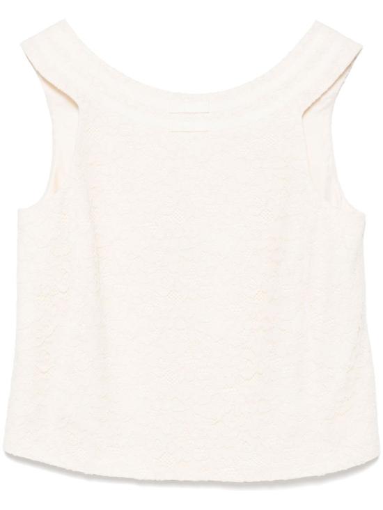 25SS 셀린느 민소매 티셔츠 RX01D 0B2612CR Beige