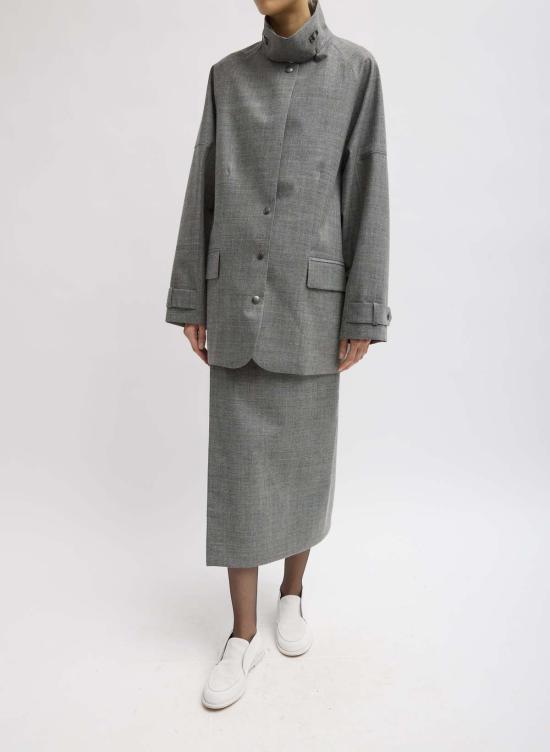  티비 수트 자켓 테키 올리비에 울 블레이저 - TIBI