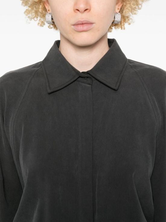 24FW 막스마라 바디수트 티셔츠 21116213600 015 Grey - MAX MARA