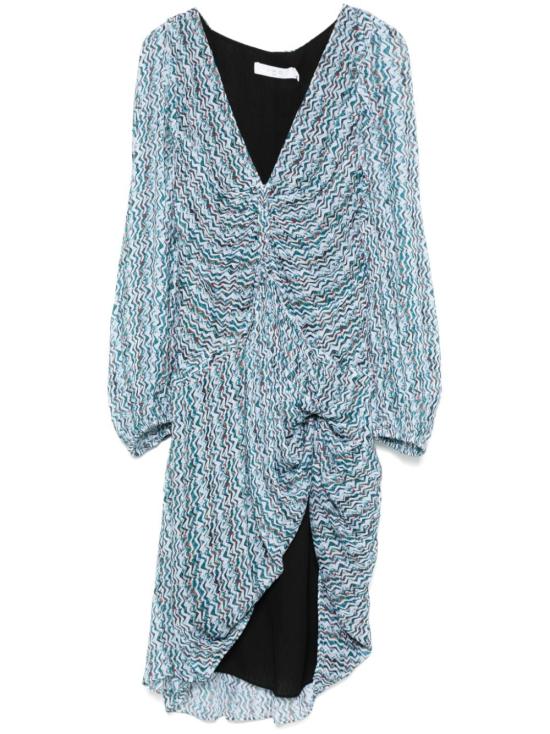  이로 숏 원피스 RULINE WP33MUL03 Clear Blue