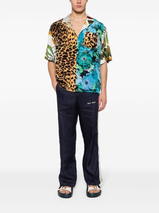  팜앤젤스 스트레이트 팬츠 PMCJ021S24FAB003 4603 Blue - PALM ANGELS