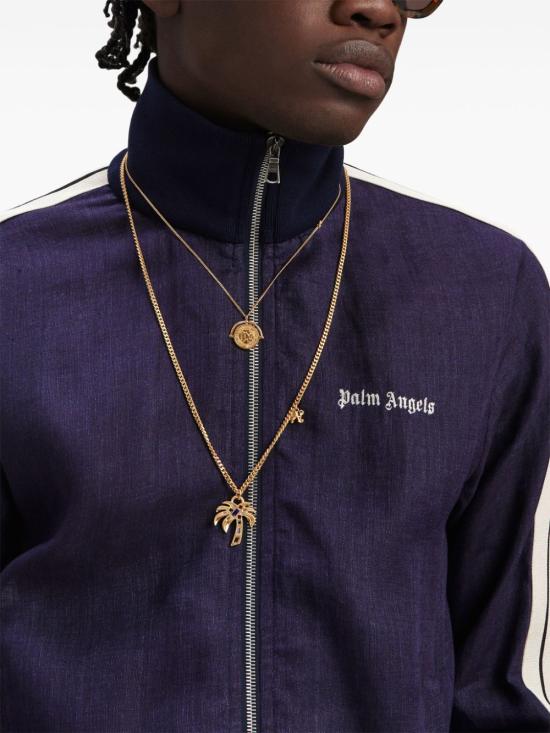  팜앤젤스 긴팔 티셔츠 PMBD072S24FAB001 4603 Blue - PALM ANGELS