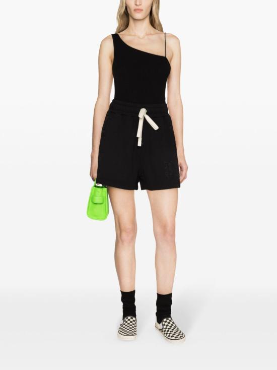  팜앤젤스 숏팬츠 PWCI002R24FLE001 1010 Black - PALM ANGELS