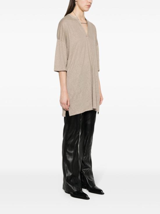  마제스틱필라쳐 미디 원피스 M011FTQ007 TUNIQUE683 Dove Grey - MAJESTIC FILATURES