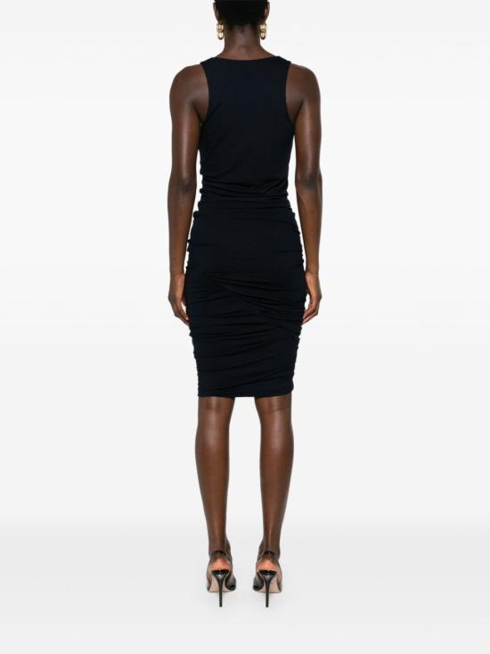  생로랑 숏 원피스 776444 Y3I394140 Blue - SAINT LAURENT