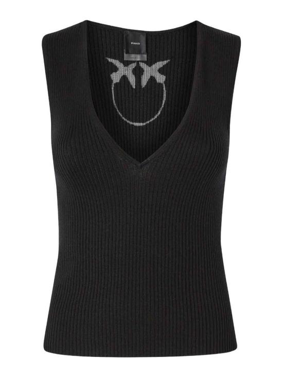  핑코 민소매 티셔츠 104808A1KWZ99 Black