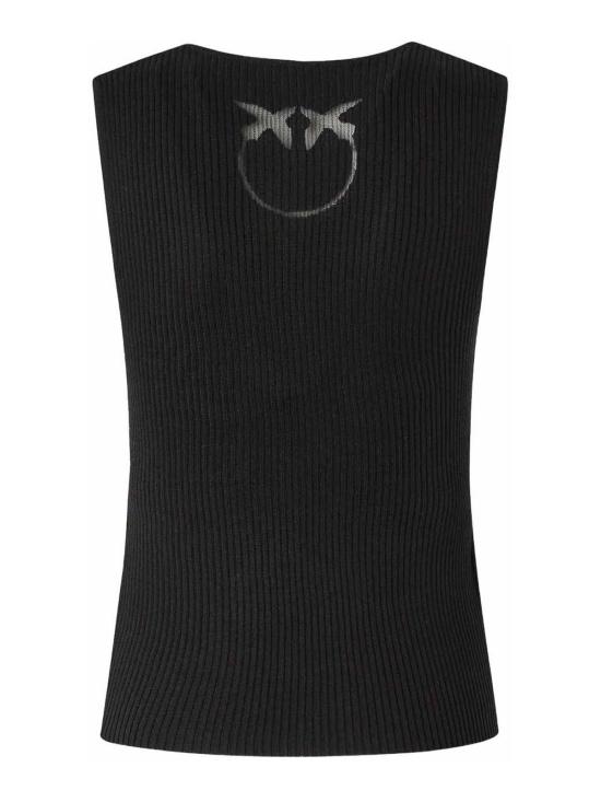  핑코 민소매 티셔츠 104808A1KWZ99 Black - PINKO