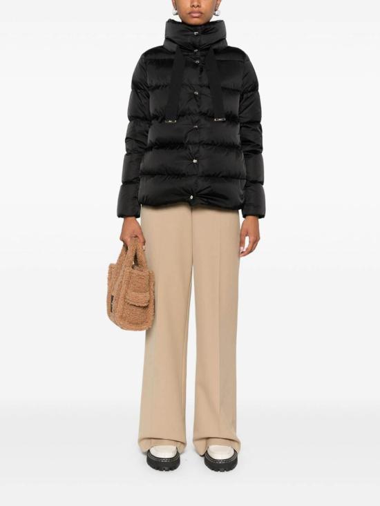 26FW 에르노 새틴 케이 다운 자켓 PI001936D12170Z9300 BLACK - HERNO
