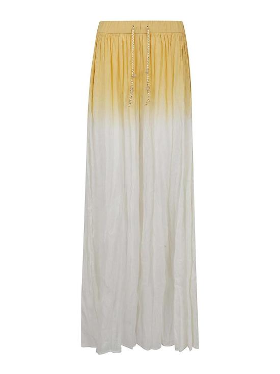  핑코 팔라초 팬츠 104756A2G4S3R White