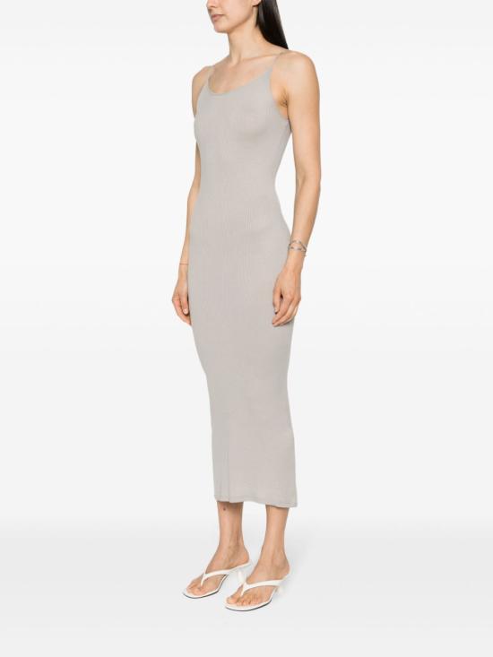  마제스틱필라쳐 롱 원피스 M043FRO249 ROBE683 Dove Grey - MAJESTIC FILATURES
