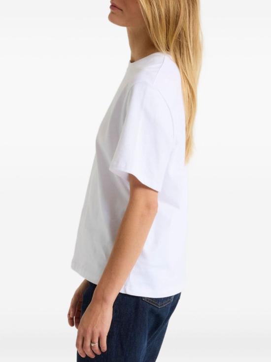  마제스틱필라쳐 반팔 티셔츠 M406FTS787 COLROND001 White - MAJESTIC FILATURES