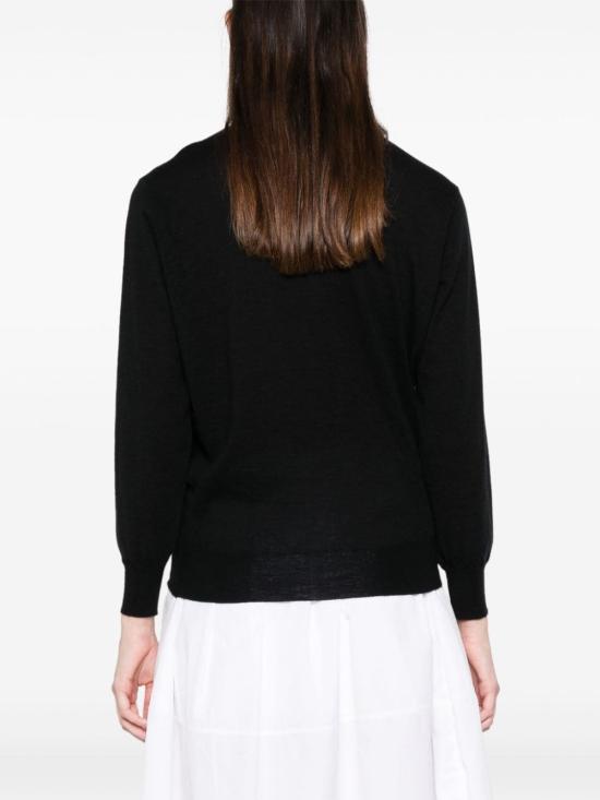  프라다 폴로 티셔츠 P24F2E 14XDF0002 Black - PRADA