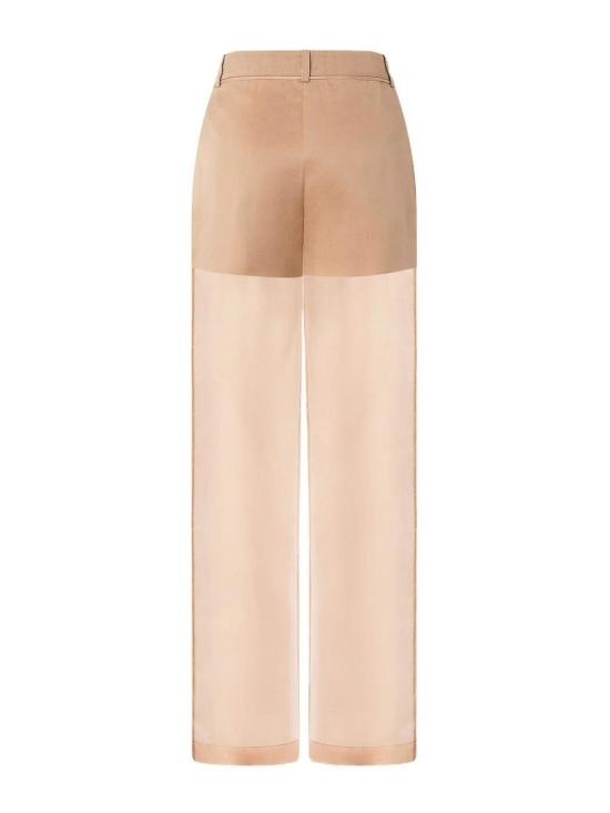  핑코 스트레이트 팬츠 104698A2EEL31 Brown - PINKO