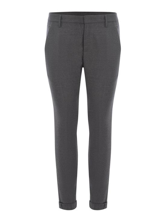  돈답 스트레이트 팬츠 UP235WS0105XXX979 Grey