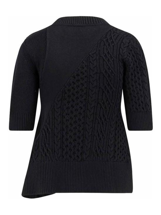 25FW 사카이 스웨터 2508018001 Black - SACAI