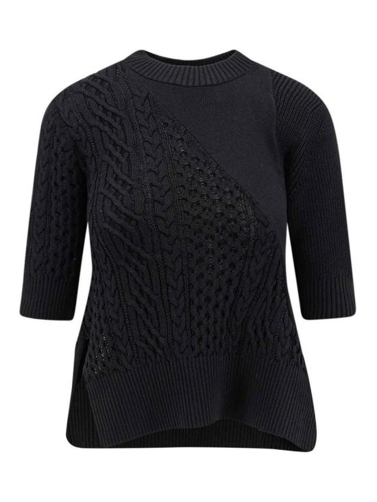 25FW 사카이 스웨터 2508018001 Black