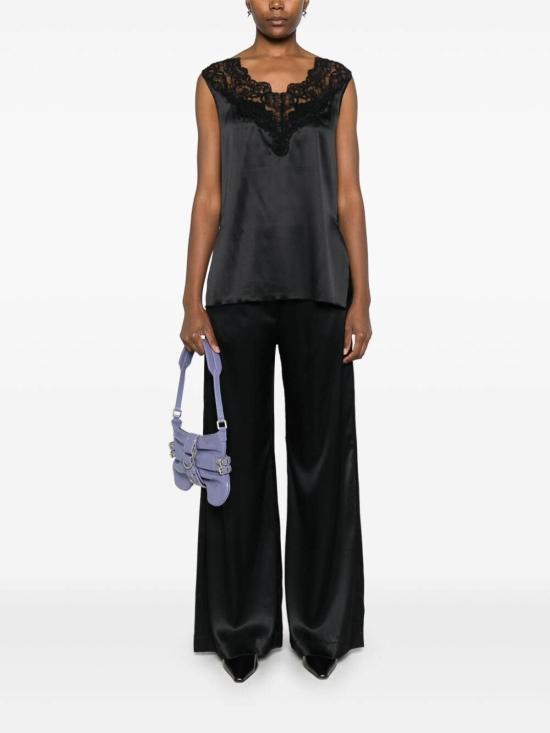  에르마노 설비노 스트레이트 팬츠 D454P720TBW95708C Black - ERMANNO SCERVINO