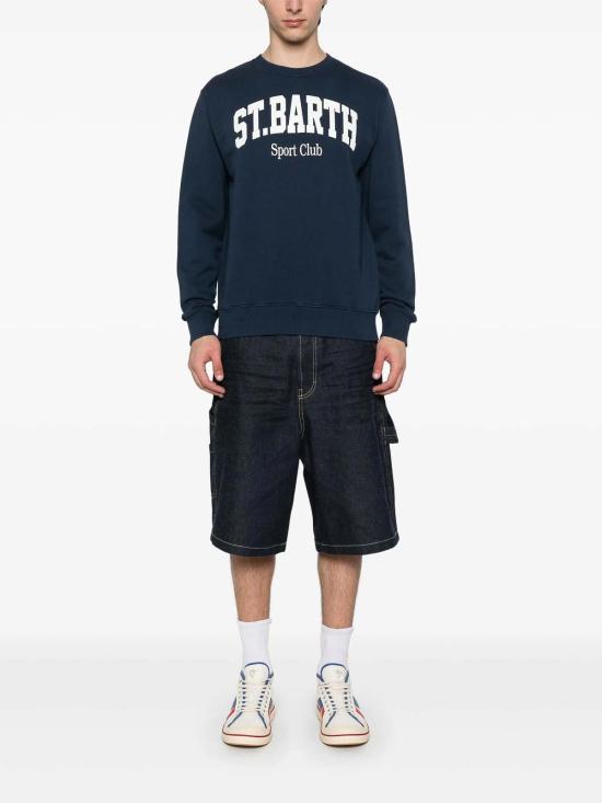 25SS 세인트바쓰 긴팔 티셔츠 PONZA00134H Black - MC2 SAINT BARTH