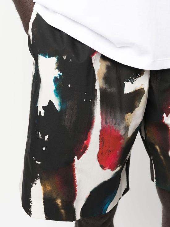  알렉산더 맥퀸 숏팬츠 726838 QUO768500 MultiColour - ALEXANDER MCQUEEN