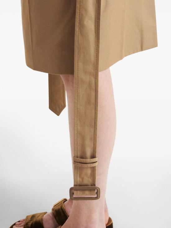  프라다 미디 스커트 P185KK 14ZGF0065 Beige - PRADA
