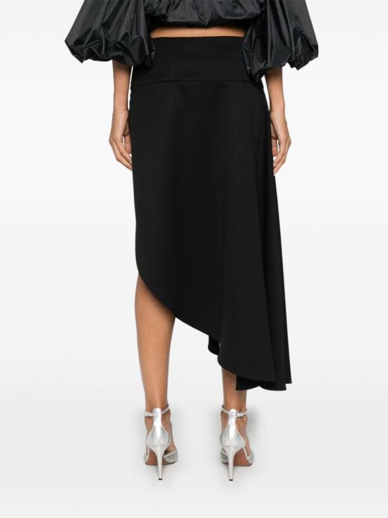 알라이아 미디 스커트 AA9J05616T615 995 BLACK - ALAIA