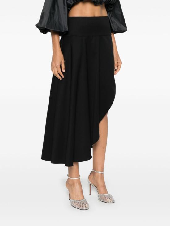  알라이아 미디 스커트 AA9J05616T615 995 BLACK - ALAIA