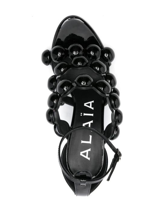 24FW 알라이아 AA3S114CK168 999 Black - ALAIA