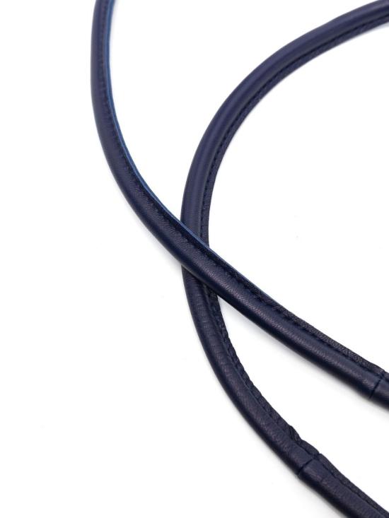  펄링바이지아니 슬림 벨트 CINTURAFILO NAPPANAVY Blue - FURLING BY GIANI