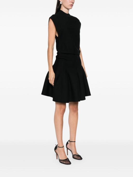  알라이아 숏 원피스 AA9R25046M904 995 Black - ALAIA