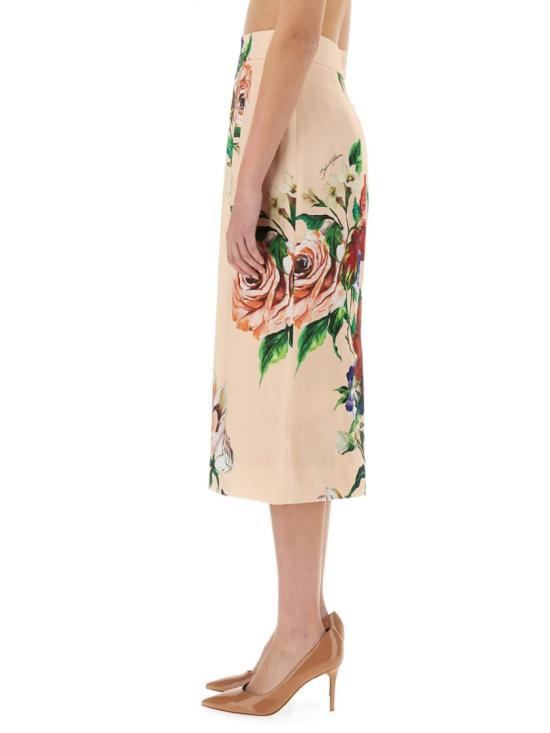 25SS 돌체앤가바나 미디 스커트 F4BCAT FSIB5H25PR Pink - DOLCE & GABBANA