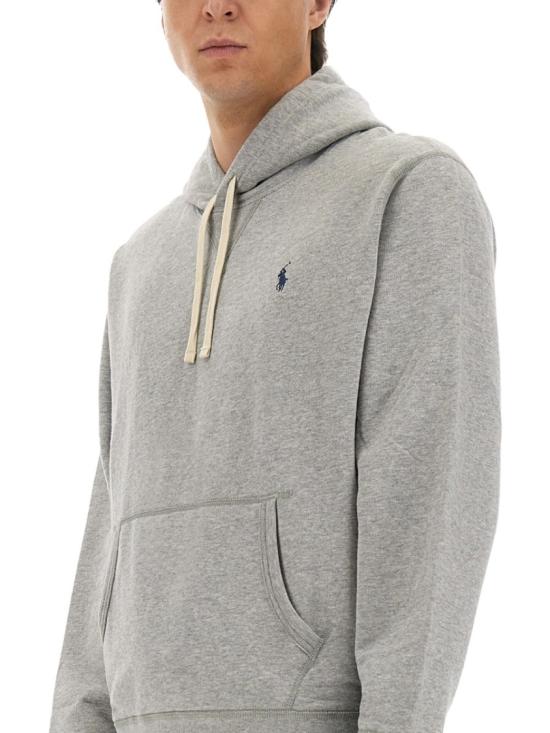  폴로 랄프로렌 포니로고 자수 후드 티셔츠 710766778 006GREY - POLO RALPH LAUREN