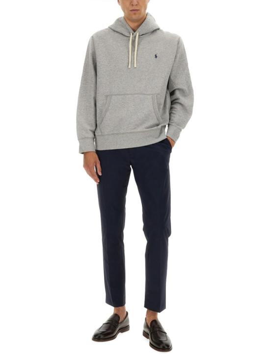  폴로 랄프로렌 포니로고 자수 후드 티셔츠 710766778 006GREY - POLO RALPH LAUREN