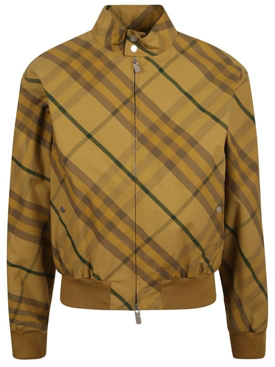  버버리 체크 봄버 자켓 8081418 B8681 Brown