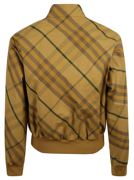 버버리 체크 봄버 자켓 8081418 B8681 Brown - BURBERRY