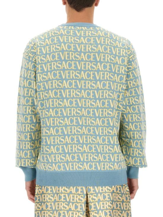  베르사체 스웨터 1010249 1A074665V510 Multicolor - VERSACE