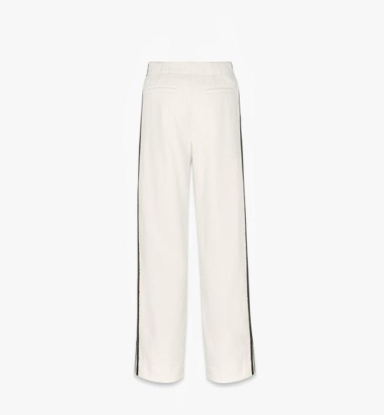  엠시엠 스트레이트 팬츠 MFPESMM03WI0WHITE White - MCM